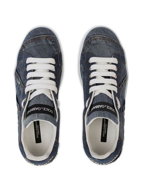 dolce and gabbana jean sneakers